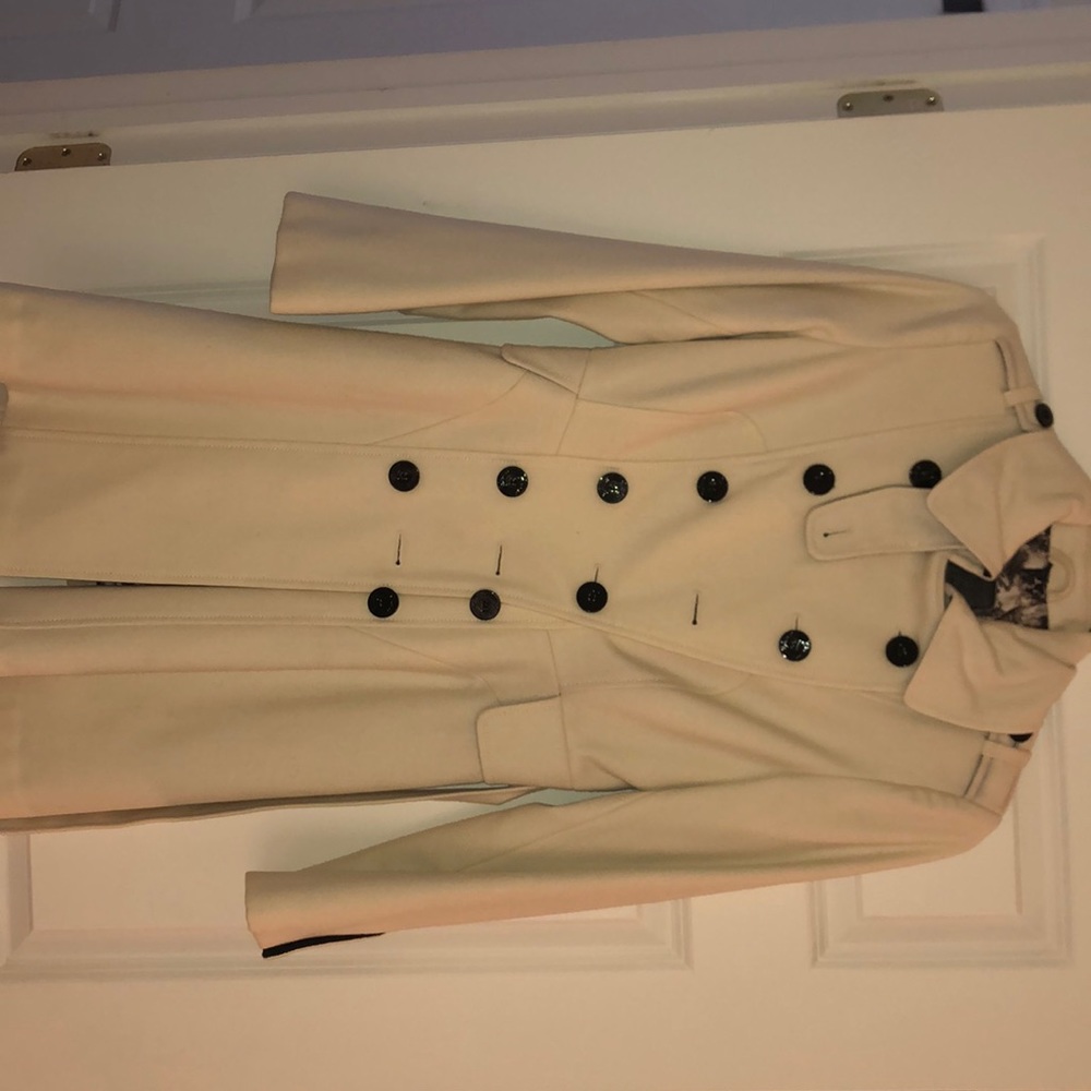 Guess Winter white pea coat